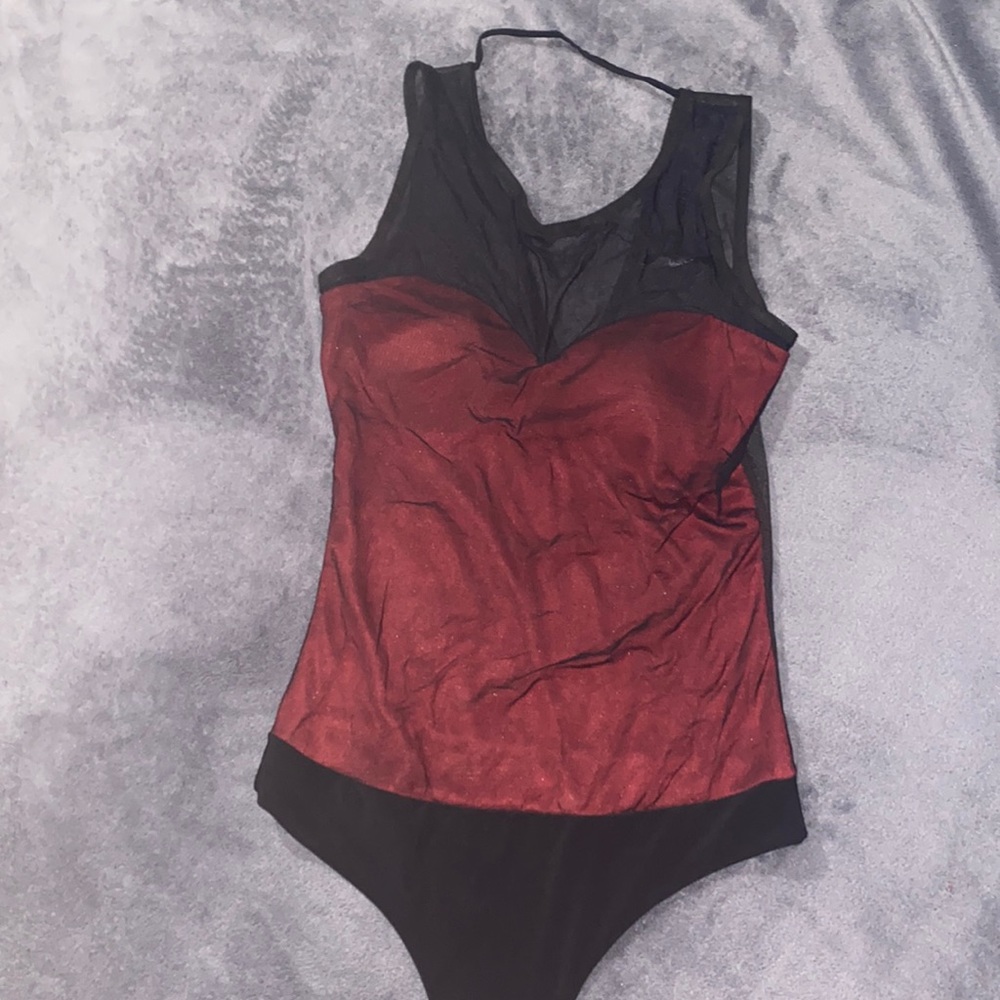 Sleeveless Sheer bodysuit